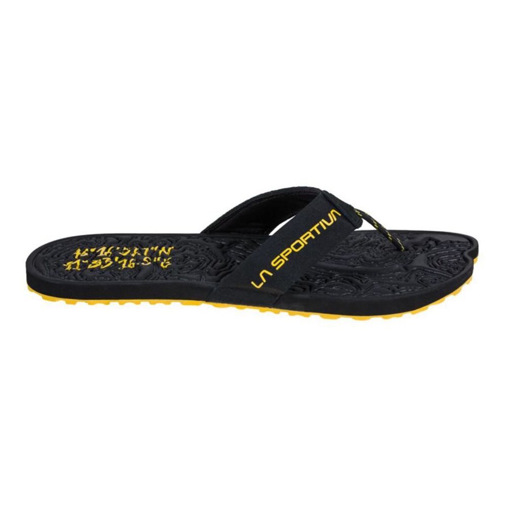 La Sportiva Muške japanke Jandal, Black/Yellow slika 1
