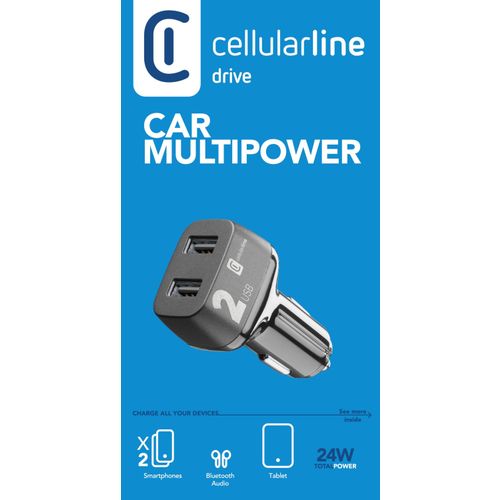 Cellularline auto punjač Multipower 2 dual slika 3