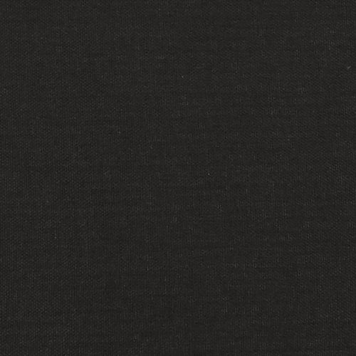 Naslonjač od tkanine crni slika 9