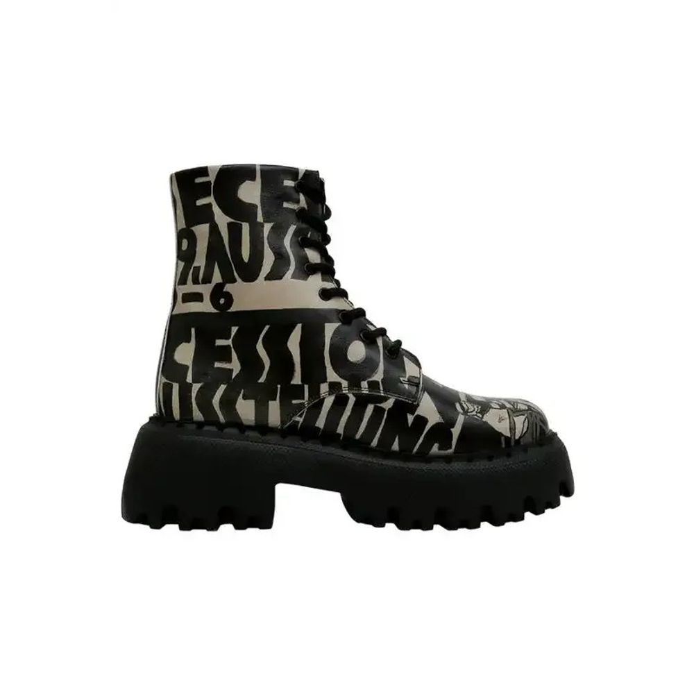 DOGO Duboke čizme Navy Supper Black White slika 4