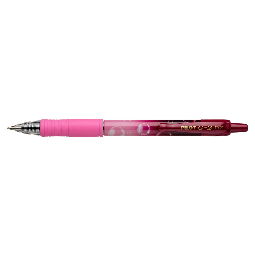 ROLER PILOT G-2 BUBBLE 2025 PINK GRADIENT 0.7 PLAVI ISPIS slika 1
