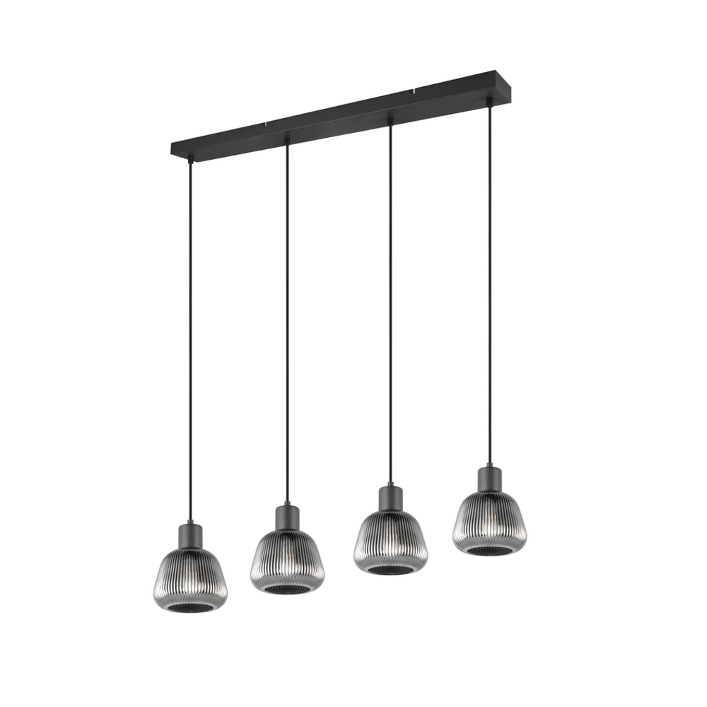 Trio Lightning luster TARIFA 4, boja crna mat slika 3