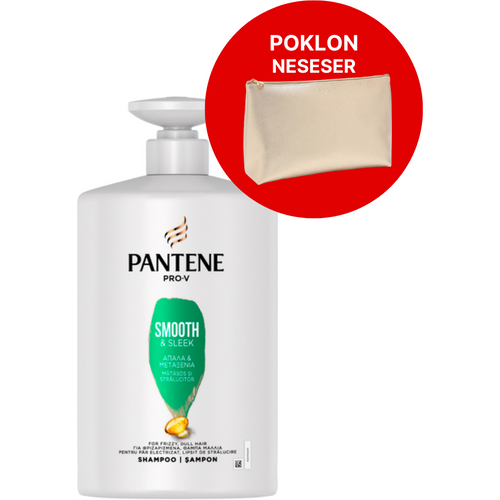 Pantene šampon za kosu Smooth & Silky 1000ml slika 1