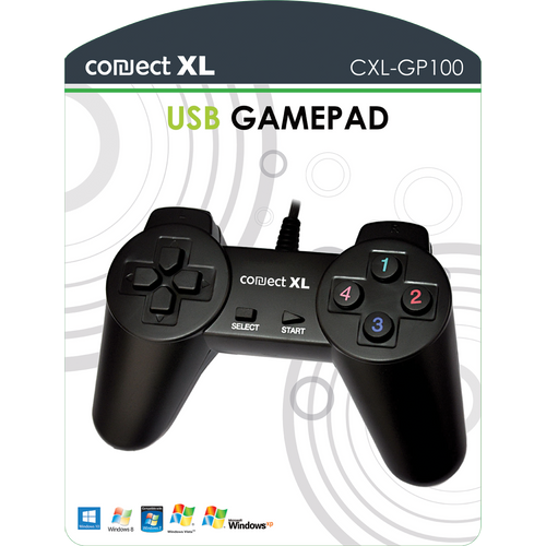Connect XL Gamepad za PC, 14 tipki(8-way), konekcija USB - CXL-GP100 slika 1