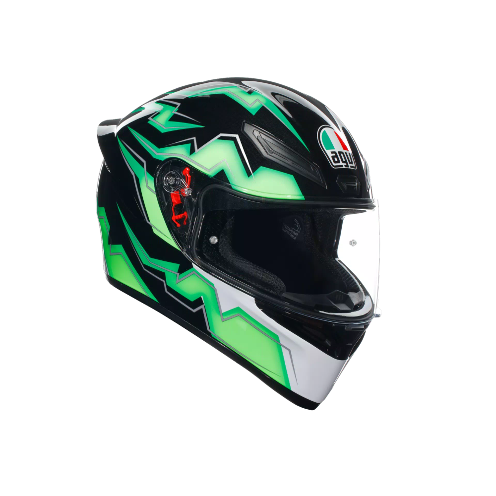 AGV K1 S Kripton crna/zelena slika 1