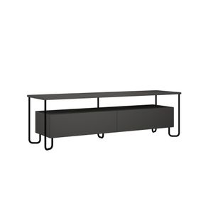 Hanah Home Cornea - Anthracite Anthracite TV Stand