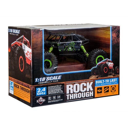 Rock Crawler auto na daljinsko upravljanje 1:18 crno-zeleni slika 7