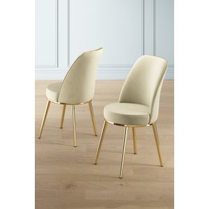 Pefa - Set stolica Gold Cream (4 komada)