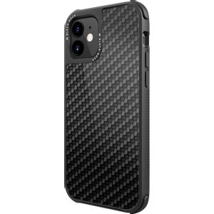 Black Rock ''Robust Real Carbon'' stražnji poklopac za mobilni telefon Apple iPhone 12 mini crna