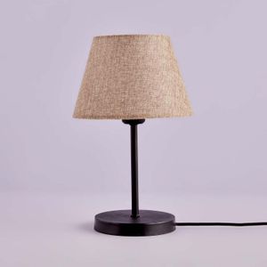 Elegantna AYD-3409 Stolna Lampa u Crno-Bež Boji