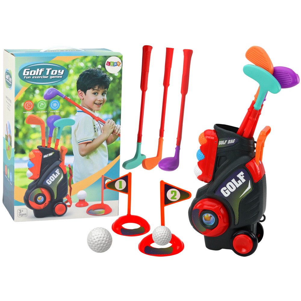 Mini golf set s kolicima na kotače slika 1