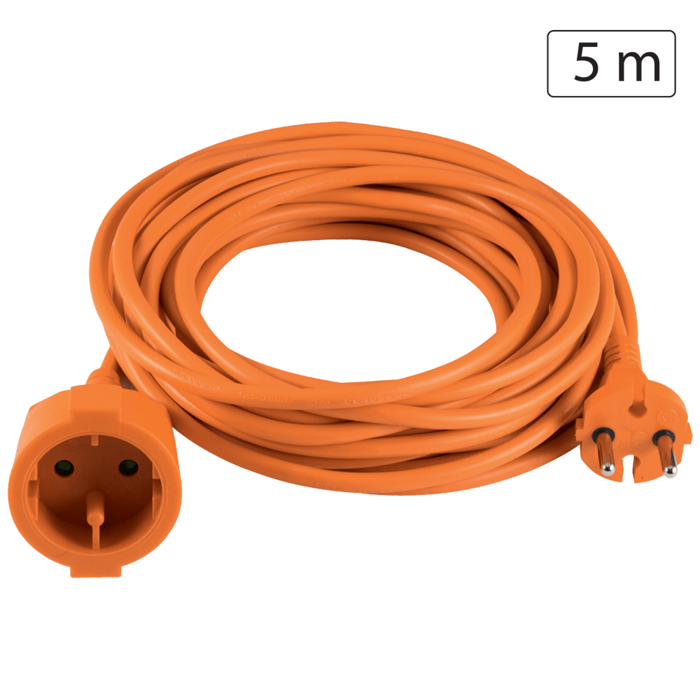 home Produžni strujni kabl 1 utičnica, 5m, H05VV-F 3G 1,5mm² - NV 2-5/OR/1.5 slika 1