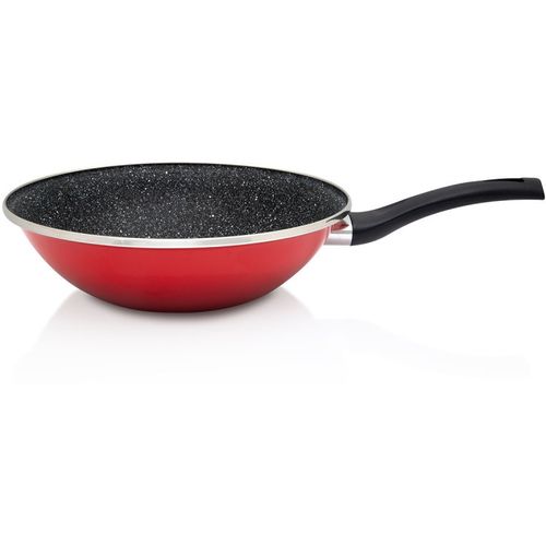 Metalac tava wok granit induction 28cm crvena slika 1