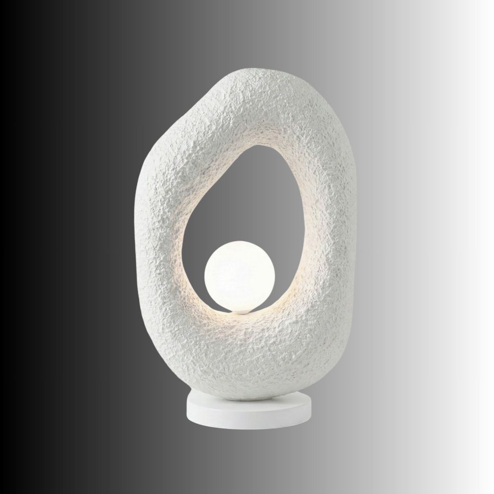 Stolna lampa Vaslı-Nua, boja: bijela slika 6