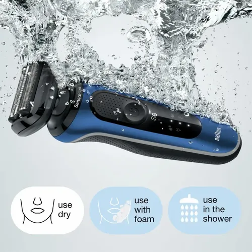 Braun 60-B7500cc Aparat za brijanje sa SmartCare centrom, plavi slika 10