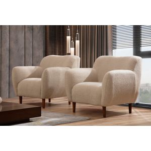 Napoli - Cappuccino Wing Chair