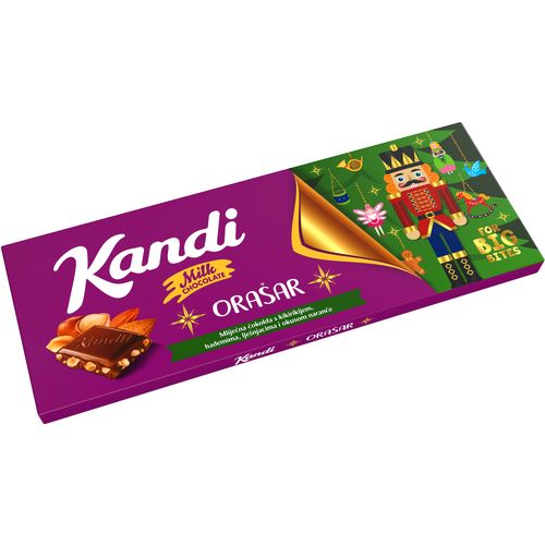 Kandit Kandi Orašar Čokolada 220 G slika 1