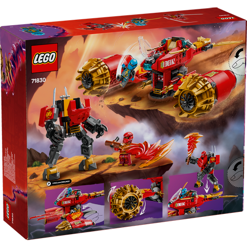 LEGO® NINJAGO® 71830 Kaijev mehanički olujni jahač slika 8