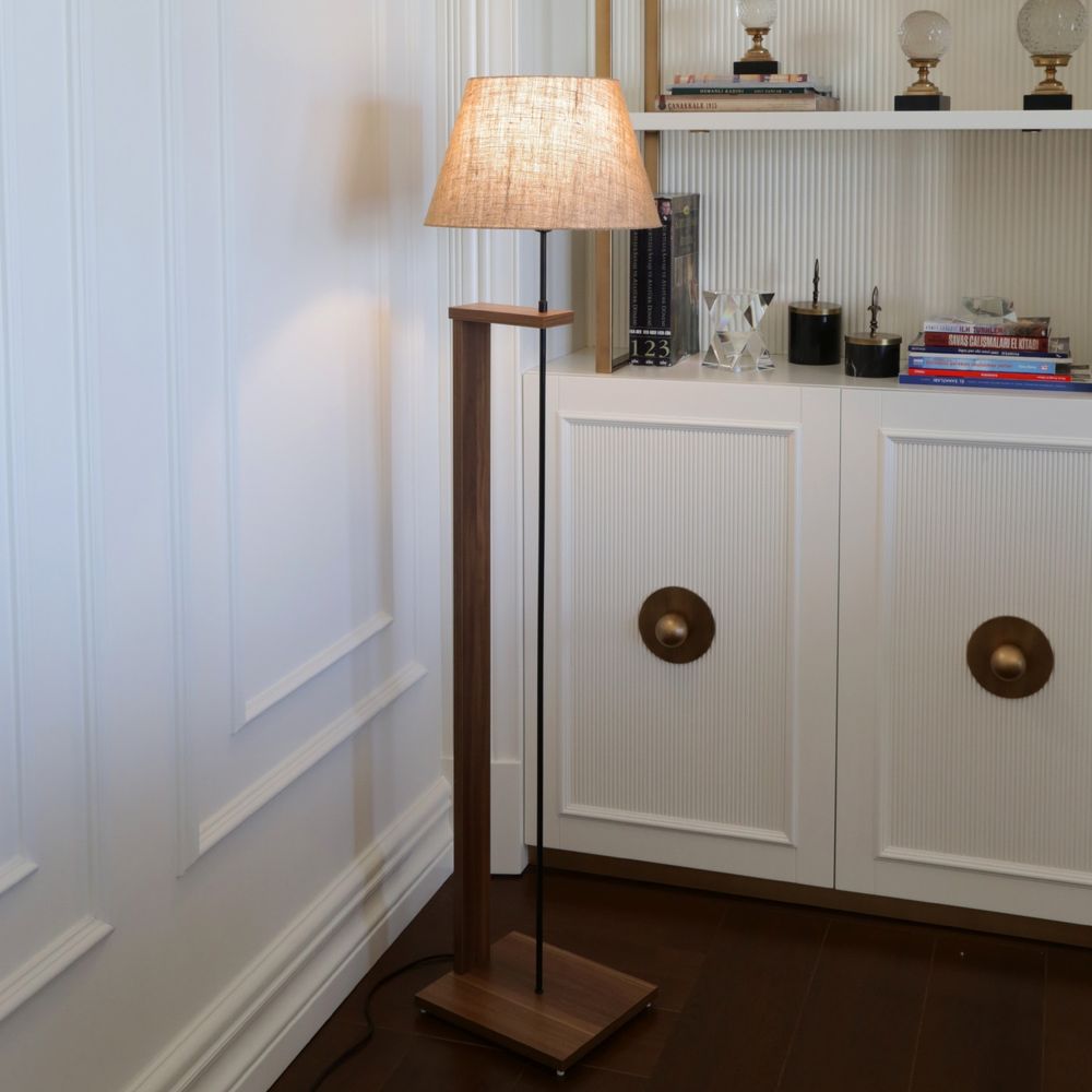 Podna Lampa AYD-3128 - Boje: krem drvo slika 1