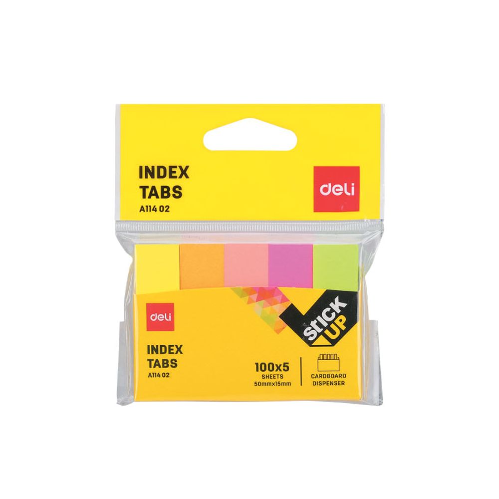 Deli stikeri za indeksiranje 50x15mm EA11402 - 100*5 LISTA slika 1