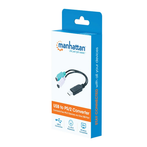 USB adapter Manhattan 179027 USB 2.0 - 2x PS/2 slika 2