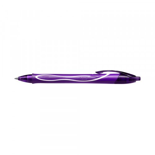 Hemijska olovka Bic Gelocity ball pen quick dry BCL 12 purple slika 1