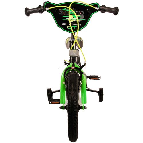 Volare dječji bicikl Super GT 14" s dvije ručne kočnice zeleni slika 11