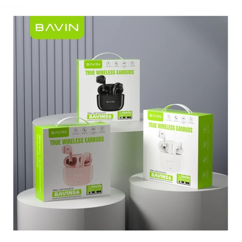 Bavin slušalice wireless earbuds crna slika 1