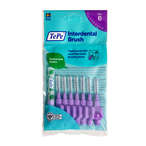 TePe Original Interdentalne četkice Ljubičaste vel. 6 / 1,1 mm - vrećica 8 kom