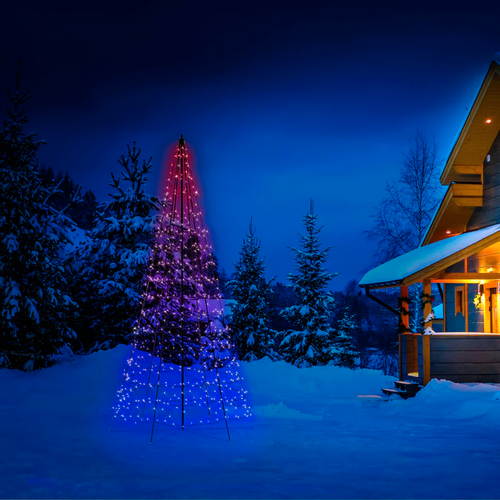 Twinkly, Light Tree pametne lampice, mat+difuzni, 300L 5mm, 2m drvo slika 4