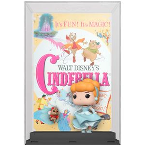 POP figure Movie Poster Disney 100Th Anniversary Cinderella