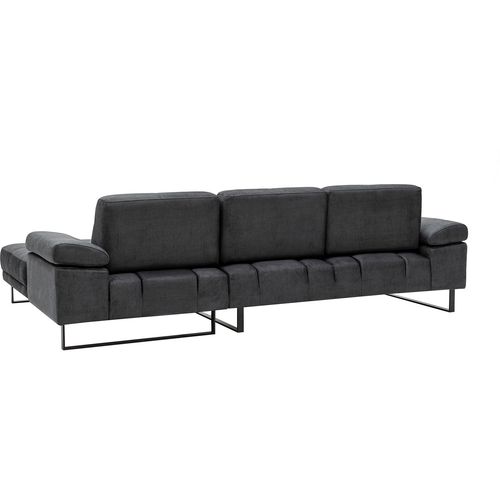 Atelier Del Sofa Kutna garnitura, Antracit, Mustang Large Right - Antracite slika 10