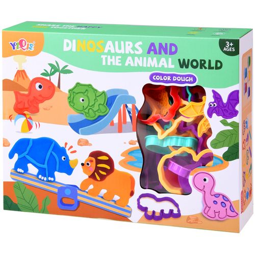 Set s plastičnom masom i kalupima dinosauri ZA4293 slika 7