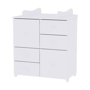 LORELLI CUPBOARD NEW Komoda za Previjanje White