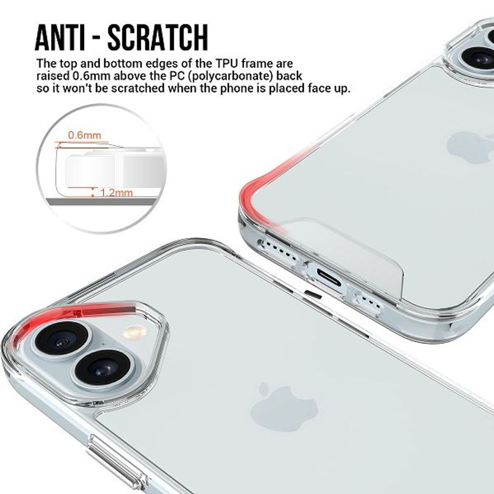 MM TPU IPHONE 17 - DROP-PROOF LIGHT clear slika 5