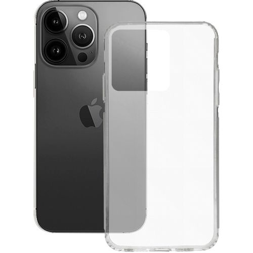 KSIX, flex zaštitna maska za iPhone 15 Pro, prozirna slika 1