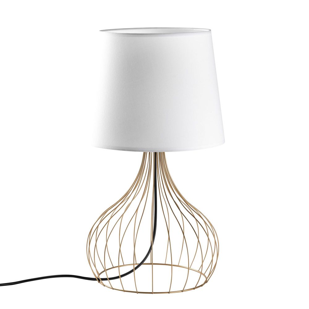 Telıs - 5404 Zlatna i Bijela Stolna Lampa slika 4