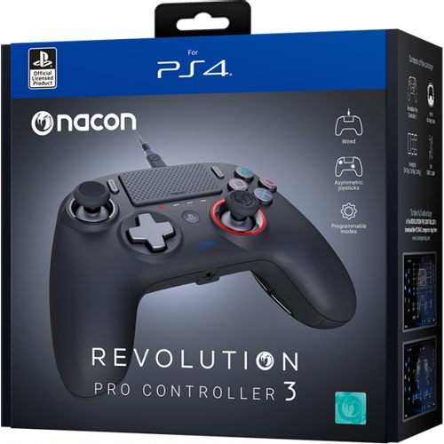 NACON PS4 REVOLUTION PRO CONTROLLER V3 BLACK slika 2