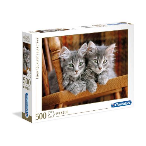 Clementoni Puzzle 500 Kittens Hqc slika 1