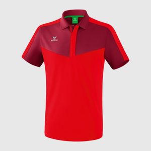 Majica Erima Squad Polo Bordeaux/Red