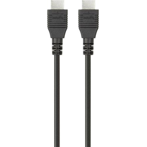 Belkin HDMI priključni kabel HDMI A utikač, HDMI A utikač 2.00 m crna F3Y020BT2M audio povratni kanal (arc) HDMI kabel slika 1