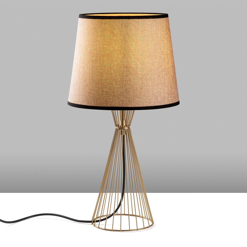 Telıs - 5383 GoldLight Smeđa Stolna Lampa slika 5