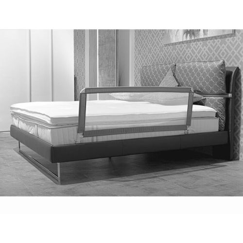 Fillikid zaštitna ograda za krevet Hugo 135x50 cm, tamno siva slika 6