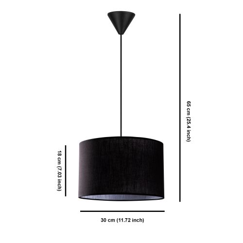 Pie - Black Black Chandelier slika 5