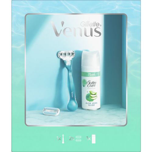 Gillette Venus Poklon paket Extra Smooth Ženski brijač & Gel za brijanje 75 ml slika 2