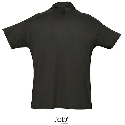 SUMMER II muška polo majica sa kratkim rukavima - Crna, XXL  slika 6
