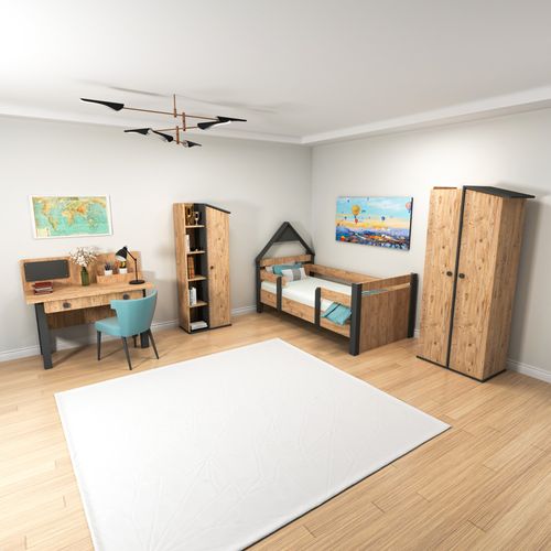 Valerin Group 4 Atlantic Pine
Anthracite Young Room Set slika 1