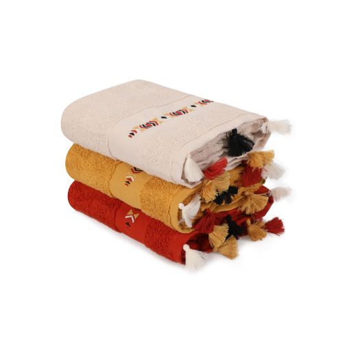 L'essential Maison Asorti - Mustard Coral
Mustard
Beige Hand Towel Set (3 Pieces) slika 2