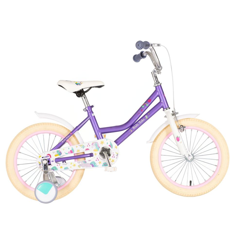 X-bike Dječiji bicikl 16" Unicorn, Ljubičasti slika 2