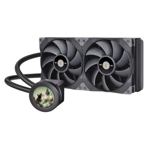 Thermaltake TOUGHLIQUID Ultra 280 LCD 2.1" Black, CL-W374-PL14BL-A CPU Cooler  slika 1